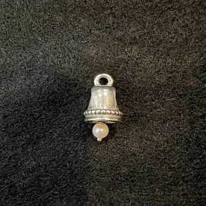 PANDORA sterling silver wedding bell charm